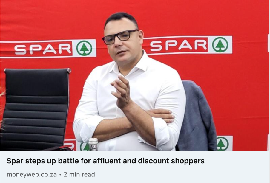Spar steps up battle for affluent and discount shoppers