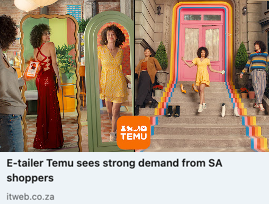 E-tailer Temu sees strong demand from SA